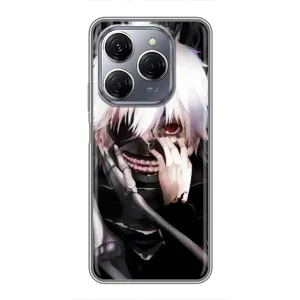Чехол с персонажами АНИМЕ на TECNO Spark 20 Pro (Аниме Гуль)