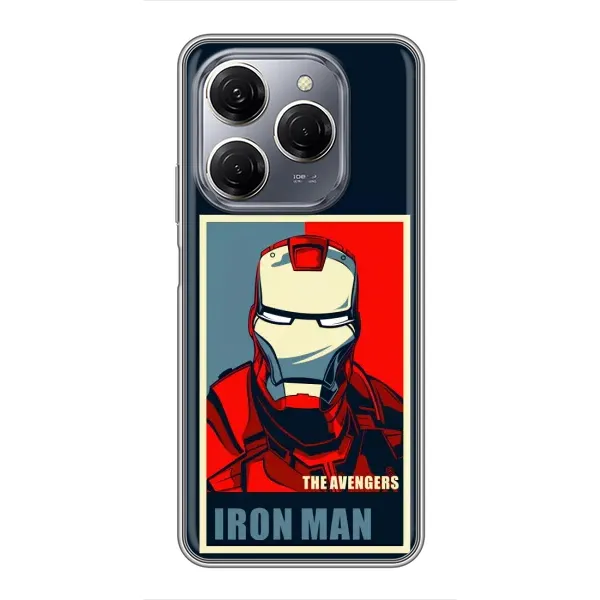 Чехол с рисунком «Art Iron man» для TECNO Spark 20 Pro Чехол с рисунком «Art Iron man» для TECNO Spark 20 Pro