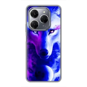 Чохол з Вовком на TECNO Spark 20 Pro (Арт-Вовк)