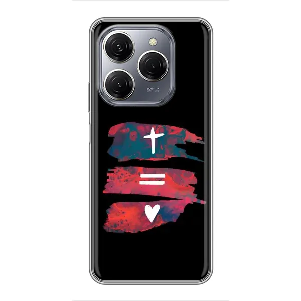Чехол с рисунком «Атрибутика» для TECNO Spark 20 Pro Чехол с рисунком «Атрибутика» для TECNO Spark 20 Pro