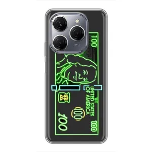 Чохол (Дорого-богато) на TECNO Spark 20 Pro (Бакси)