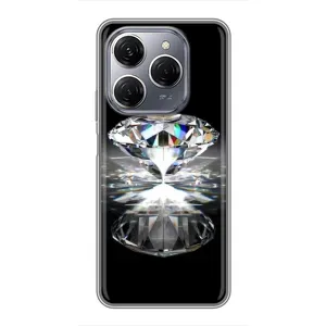 Чохол (Дорого-богато) на TECNO Spark 20 Pro (Діамант)