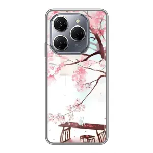 Чохол з картинкою Сакури на TECNO Spark 20 Pro (Чайна церемонія)