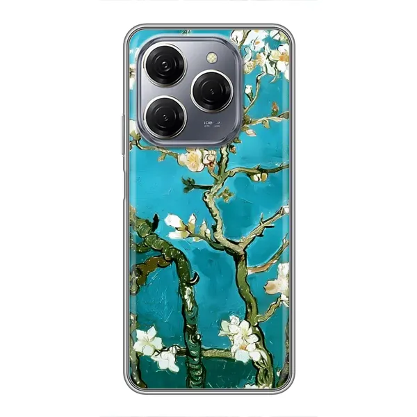 Чехол с рисунком «Цветение Сакуры» для TECNO Spark 20 Pro Чехол с рисунком «Цветение Сакуры» для TECNO Spark 20 Pro