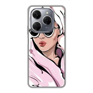 Чехол с картинкой Модные Девчонки TECNO Spark 20 Pro