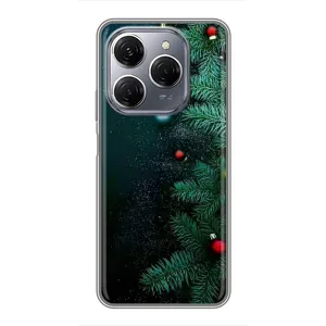 Чехол Новогодняя Елка на TECNO Spark 20 Pro (Елка)