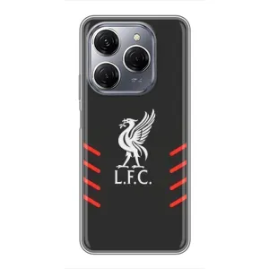 Силиконовые Чехлы принт Футбол на TECNO Spark 20 Pro (Эмблема Liverpool)