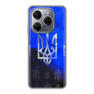 Чехол Укр Символика для TECNO Spark 20 Pro (Герб)