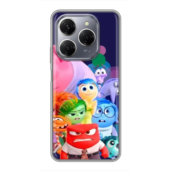 Чехол с рисунком «Герои головоломки» для TECNO Spark 20 Pro Чехол с рисунком «Герои головоломки» для TECNO Spark 20 Pro