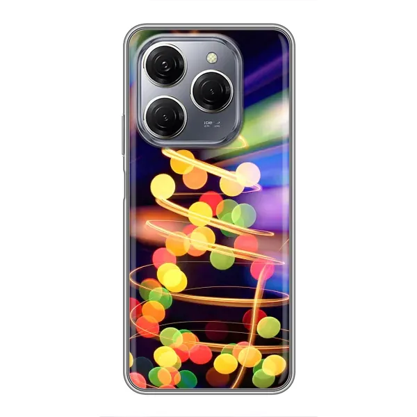Чехол с рисунком «Гирлянды» для TECNO Spark 20 Pro Чехол с рисунком «Гирлянды» для TECNO Spark 20 Pro