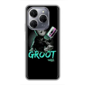 Чехол Супергерои Марвел на Техно Спарк 20 Про (Groot)