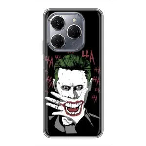Чехлы с картинкой Джокера на TECNO Spark 20 Pro (Hahaha)