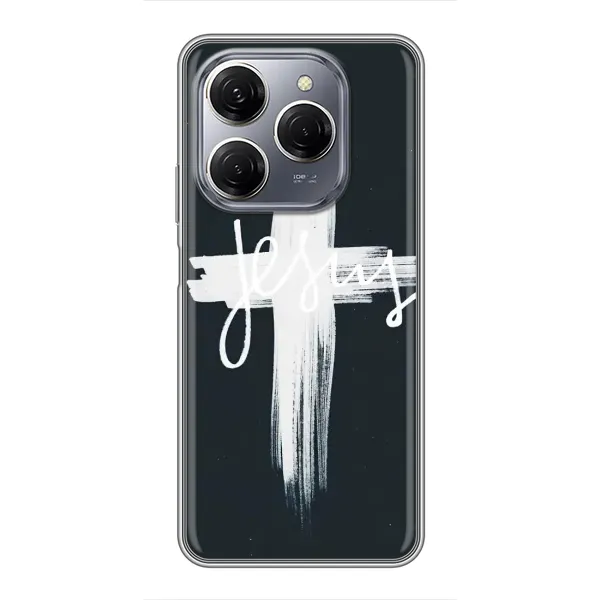 Чехол с рисунком «Jesus» для TECNO Spark 20 Pro Чехол с рисунком «Jesus» для TECNO Spark 20 Pro