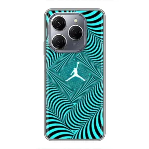 Силіконовый Чохол Nike Air Jordan на Техно Спарк 20 Про (Jordan)