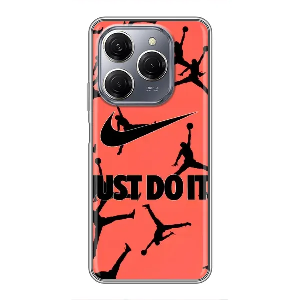 Чехол с рисунком «Just Do It» для TECNO Spark 20 Pro Чехол с рисунком «Just Do It» для TECNO Spark 20 Pro
