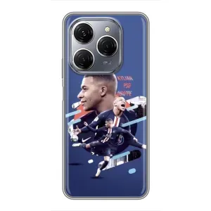 Чохол (TPU) з Футболістом на TECNO Spark 20 Pro (Киліан)
