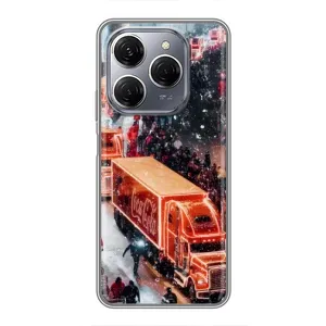 Чохли на Новий Рік TECNO Spark 20 Pro (Свято наближається)