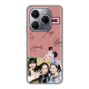Чохли з картинкою для TECNO Spark 20 Pro (Корейський гурт)