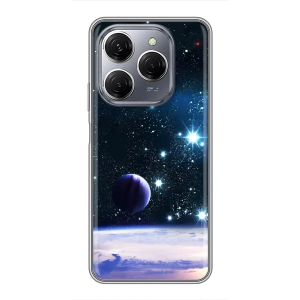 Чехол с рисунком «Космический вид» для TECNO Spark 20 Pro Чехол с рисунком «Космический вид» для TECNO Spark 20 Pro
