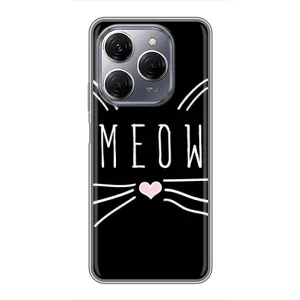 Бампер с изображением Котиков для Техно Спарк 20 Про (КОТИК MEOW)