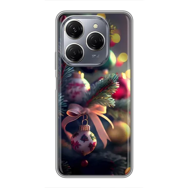 Чехол с рисунком «Красивая елочка» для TECNO Spark 20 Pro Чехол с рисунком «Красивая елочка» для TECNO Spark 20 Pro