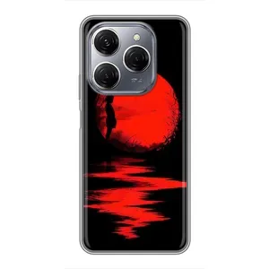 Літній Чохол на TECNO Spark 20 Pro (Червоний Захід сонця)