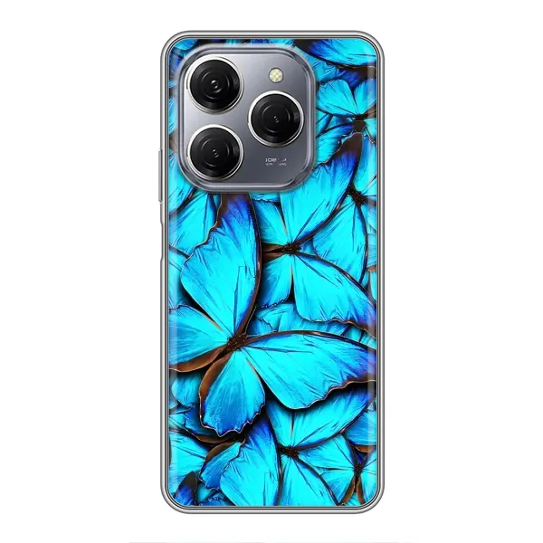 Чехол с рисунком «Крылья бабочек» для TECNO Spark 20 Pro Чехол с рисунком «Крылья бабочек» для TECNO Spark 20 Pro
