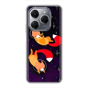 Чохол з Лисичкою для TECNO Spark 20 Pro (Лисиці)