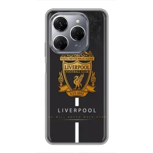 Силиконовые Чехлы принт Футбол на TECNO Spark 20 Pro (Liverpool)
