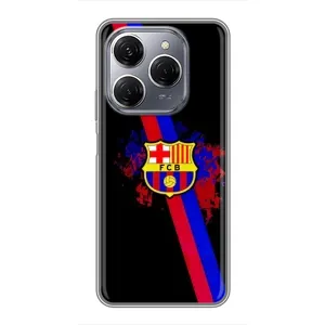 Чохол для TECNO Spark 20 Pro (Барселона) (Лого Барси)