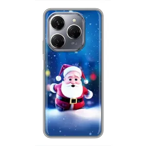Чохли на Новий Рік TECNO Spark 20 Pro (Маленький Дід Мороз)