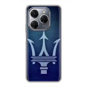 Чехлы с тематикой "Крутые машины" на TECNO Spark 20 Pro (Лого Maserati)