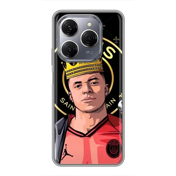 Чехол с рисунком «Mbappe King» для TECNO Spark 20 Pro Чехол с рисунком «Mbappe King» для TECNO Spark 20 Pro