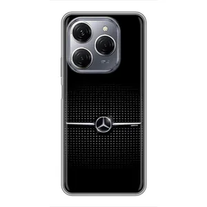 Силиконовый бампер с картинкой машины на TECNO Spark 20 Pro (Mercedes)