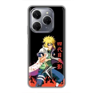Купить Чехлы на телефон с принтом Anime для TECNO Spark 20 Pro (Минато)