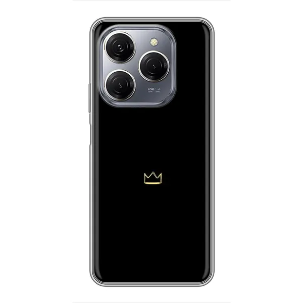 Чехол с рисунком «Мини корона» для TECNO Spark 20 Pro Чехол с рисунком «Мини корона» для TECNO Spark 20 Pro