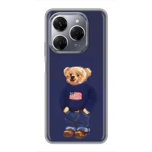 Чохли Мішка Тедді для Техно Спарк 20 Про (Мішка USA)