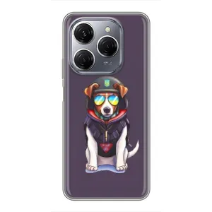 Чохол з принтом Песика Патрон для TECNO Spark 20 Pro (Модний Патрон)