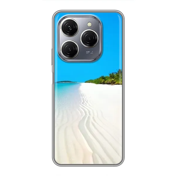 Чехол с рисунком «Море песок» для TECNO Spark 20 Pro Чехол с рисунком «Море песок» для TECNO Spark 20 Pro
