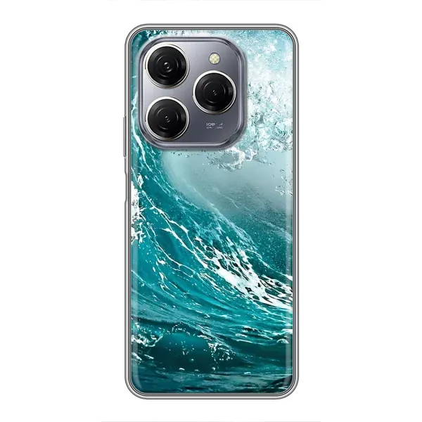 Чехол с рисунком «Морская волна» для TECNO Spark 20 Pro Чехол с рисунком «Морская волна» для TECNO Spark 20 Pro