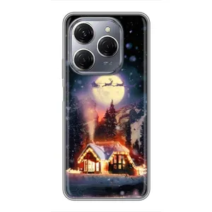 Чохли на Новий Рік TECNO Spark 20 Pro (Настрій зимній)