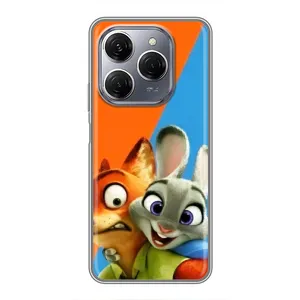 Чохли ЗООТРОПОЛІС для TECNO Spark 20 Pro (Нік і Хопс)
