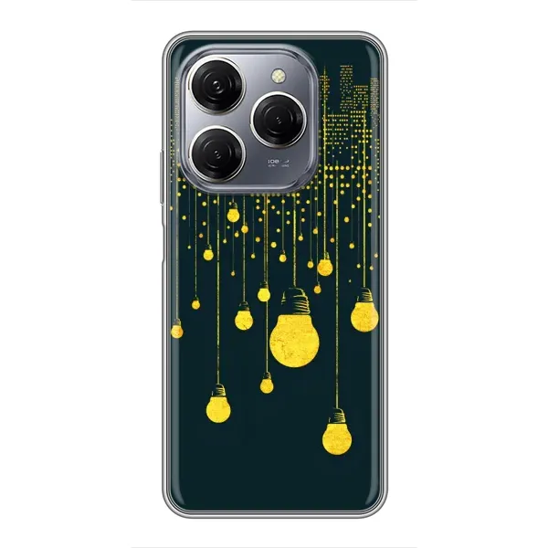 Чехол с рисунком «Ночной город» для TECNO Spark 20 Pro Чехол с рисунком «Ночной город» для TECNO Spark 20 Pro