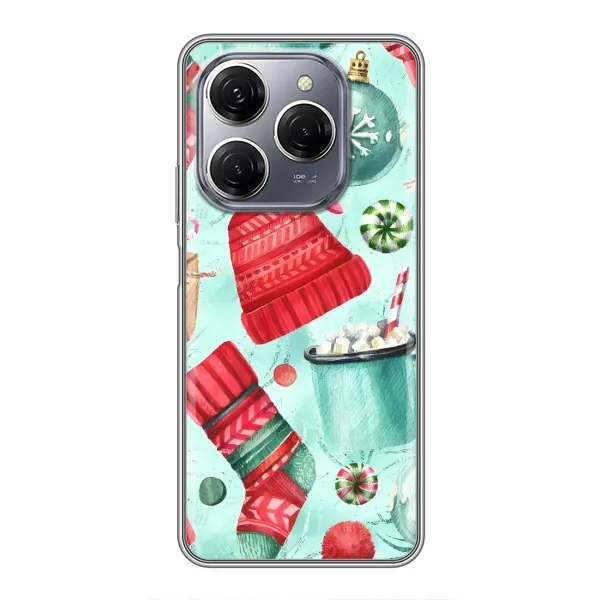 Чехол с рисунком «Одежда» для TECNO Spark 20 Pro