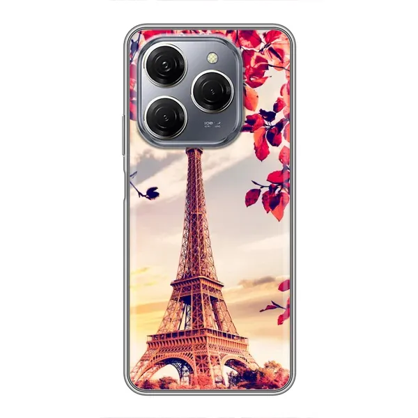 Чехол с рисунком «Paris photo» для TECNO Spark 20 Pro Чехол с рисунком «Paris photo» для TECNO Spark 20 Pro
