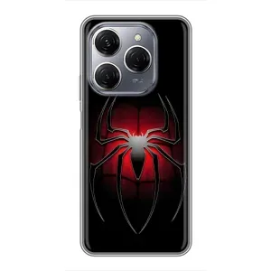 Чехол Супергерой Человека Паука на TECNO Spark 20 Pro (Паук)