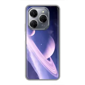 Чехлы КОСМОС для TECNO Spark 20 Pro (Планета в космосе)