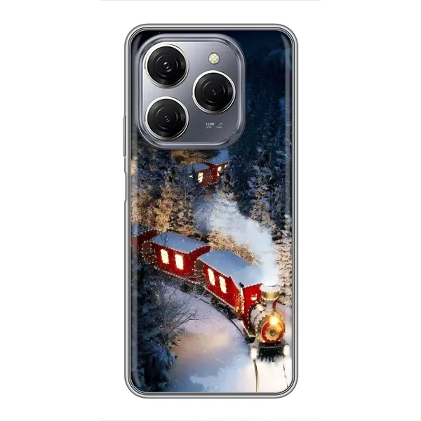 Чехол с рисунком «Поезд» для TECNO Spark 20 Pro Чехол с рисунком «Поезд» для TECNO Spark 20 Pro