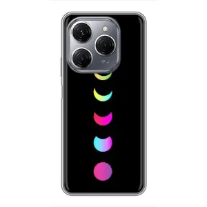 Чохол (ТПУ) з планетами на TECNO Spark 20 Pro (Повнолуння)