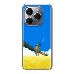 Чохли на військову тематику для TECNO Spark 20 Pro (Влучання)